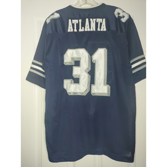 Vintage Steve & Barry's City Wide Atlanta GA #31 Football Jersey Size MEDIUM Y2K - Picture 2 of 9